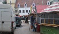 Vianočné trhy v Bratislave príprava